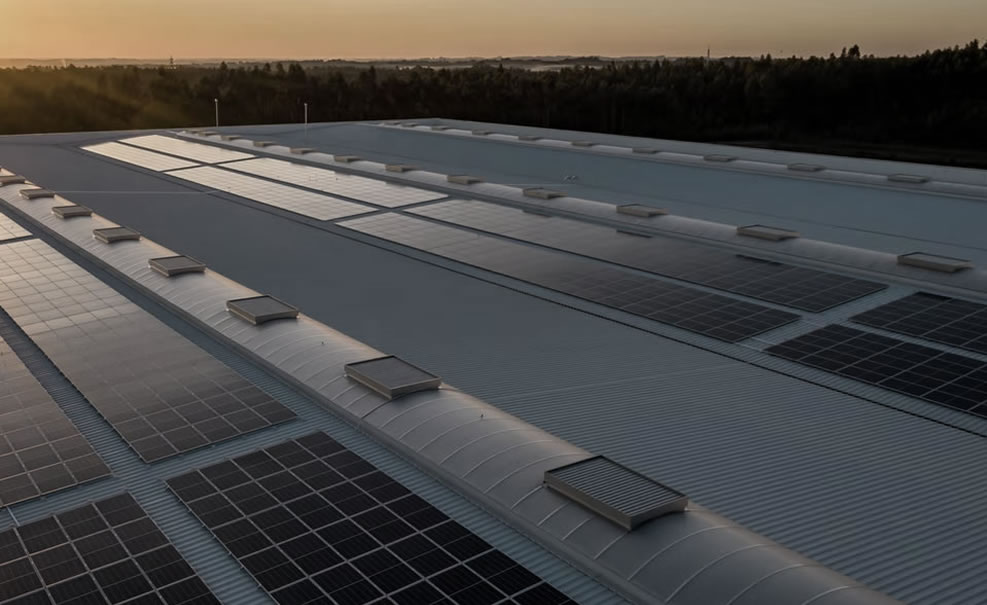 Solar energy plant
