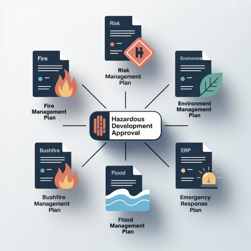 Your hazardous development consent may depend on many different management plans
