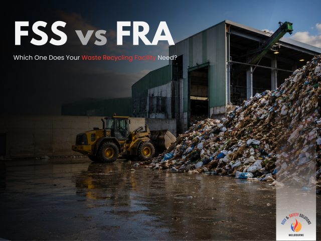 Fire Safety Study vs Fire Risk Assessment for waste facilities